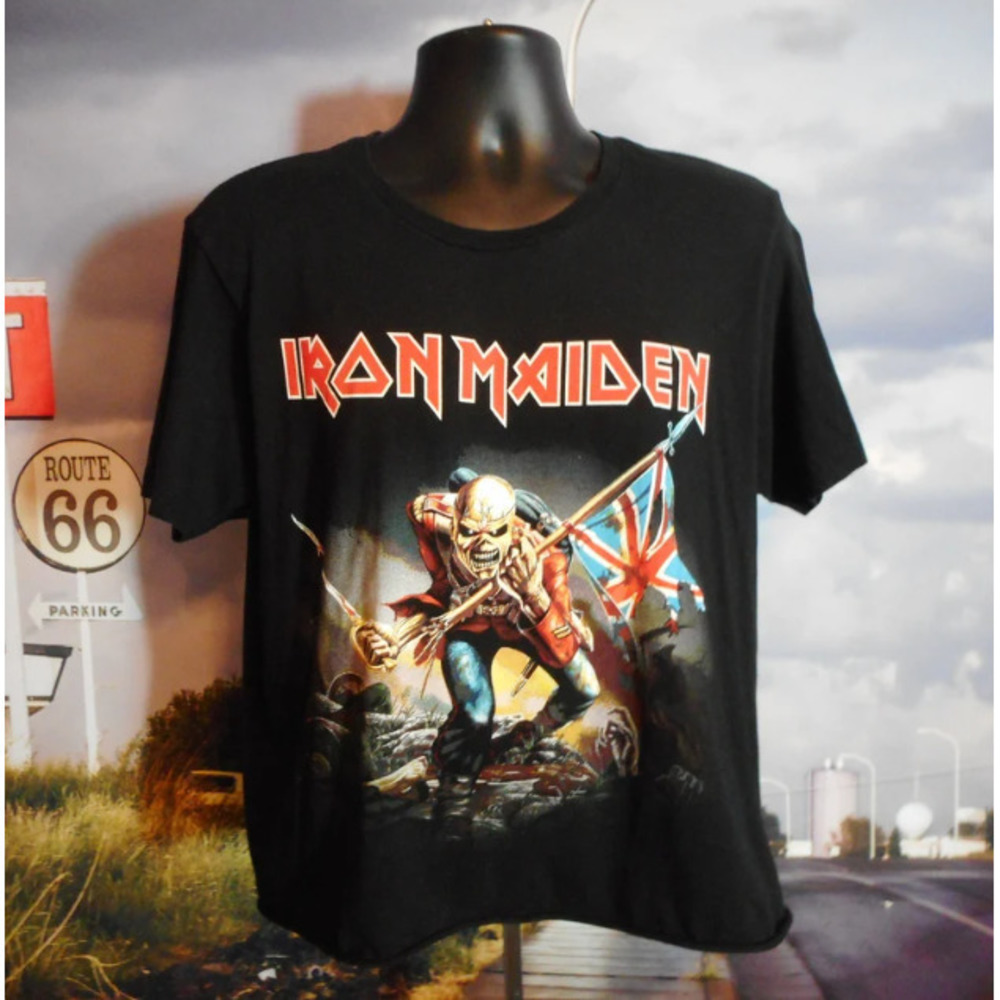 Iron Maiden The Trooper T-shirt - Unisex Tees - Graphic T-shirt